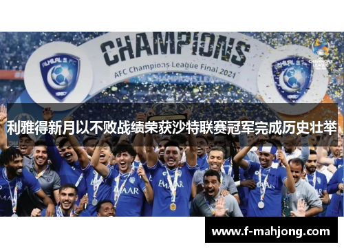 利雅得新月以不败战绩荣获沙特联赛冠军完成历史壮举 利雅得新月以不败战绩荣获沙特联赛冠军完成历史壮举
